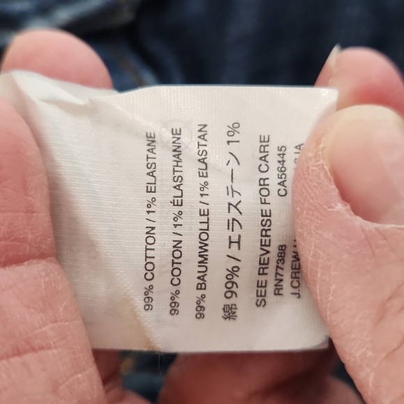 J. Crew Rayner Wide Leg Cropped Jeans - Picture 7 of 7